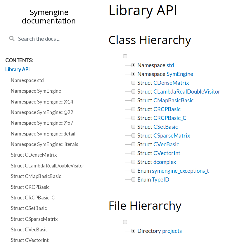 Figure 2: Exhale does a great job with file-based hierarchy.