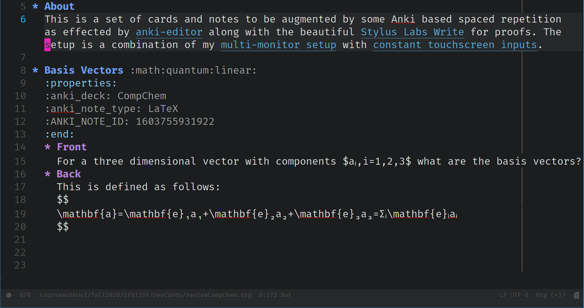 Figure 2: A pleasant way to make anki decks